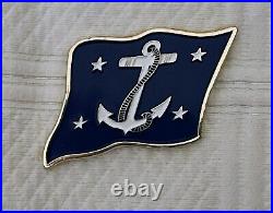 Admiral Ray Mabus Navy Football Personal Coin! Ultra Rare
