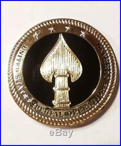 Admiral William McRaven Special Operations Command Navy Challenge Coin Genuine