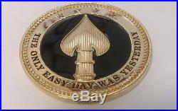 Admiral William McRaven Special Operations Command Navy SEAL Challenge Coin