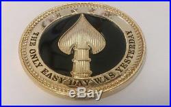 Admiral William McRaven Special Operations Command Navy SEAL Challenge Coin REAL
