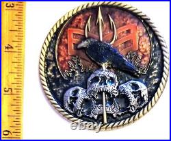 Amazing 2.5 Navy USN Seals Tribute Challenge Coin Seal Team X