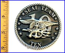 Amazing 2.5 Navy USN Seals Tribute Challenge Coin Seal Team X