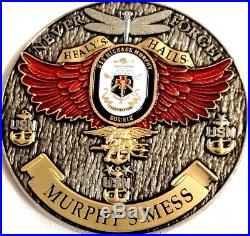 Amazing 2.5 US Navy Military CPO Seals Challenge Coin USS Murphys Mess 06.28.05