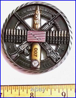 Amazing 2 Navy Security Force GM Rating Pride Challenge Coin CSF Gunners Mate