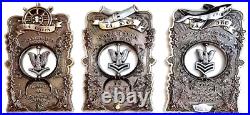 Amazing 3.5 Navy USN Petty Officer Pride 3pc Challenge Coin Set Uno Dos Tres