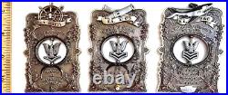 Amazing 3.5 Navy USN Petty Officer Pride 3pc Challenge Coin Set Uno Dos Tres