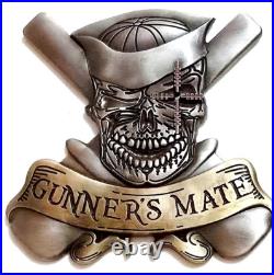 Amazing 3.5 USN Navy GM Rating Pride Challenge Coin Gunners Mate