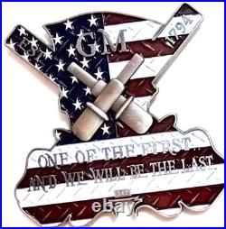 Amazing 3.5 USN Navy GM Rating Pride Challenge Coin Gunners Mate