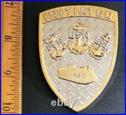 Amazing 3 Navy USN Chief Mess CPO Challenge Coin ACU-5