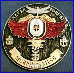 Amazing 3 Navy USN Chiefs CPOA Challenge Coin USS Michael Murphy (DDG-112) v9