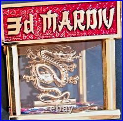 Amazing 3 Navy USN Chiefs Mess CPOA Challenge Coin Hatbox USMC MEF MAW