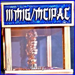 Amazing 3 Navy USN Chiefs Mess CPOA Challenge Coin Hatbox USMC MEF MAW