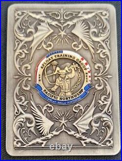 Amazing 3 Navy USN Chiefs Mess CPO Challenge Coin Baby Yoda ATG PNW FY-21