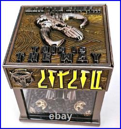 Amazing 3 Navy USN Chiefs Mess CPO Challenge Coin HatBox Mando-This is the way