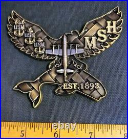 Amazing 3 Navy USN Chiefs Mess CPO Challenge Coin MSH P-3
