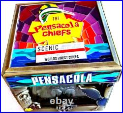 Amazing 3 Navy USN Chiefs Mess CPO Challenge Coin Pensacola Hat Box