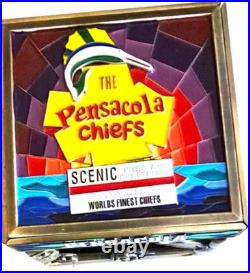 Amazing 3 Navy USN Chiefs Mess CPO Challenge Coin Pensacola Hat Box