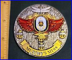 Amazing 3 Navy USN Chiefs Mess CPO Challenge Coin USS Michael Murphy (DDG 112)