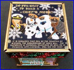 Amazing 3 Navy USN Chiefs Pride CPO Challenge Coin Hatbox WINTER CHIEFS