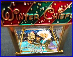 Amazing 3 Navy USN Chiefs Pride CPO Challenge Coin Hatbox WINTER CHIEFS