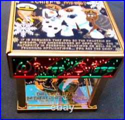 Amazing 3 Navy USN Chiefs Pride CPO Challenge Coin Hatbox WINTER CHIEFS
