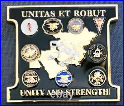 Amazing 3 Navy USN SEAL Teams Challenge Coin Task Force III