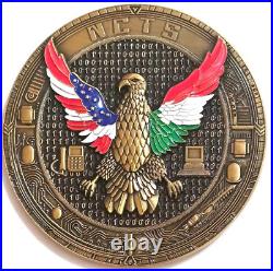 Amazing 3 Navy USN Unit Pride Challenge Coin NCTS Naples Italy