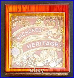 Amazing 3 USN Navy Chiefs CPO Pride 3pc Challenge Coin Anchor Holder Box