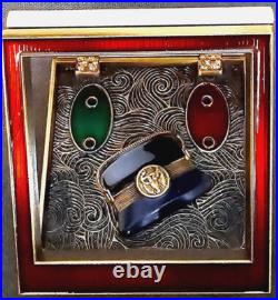 Amazing 3 USN Navy Chiefs CPO Pride 3pc Challenge Coin Anchor Holder Box