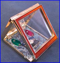 Amazing 3 USN Navy Chiefs CPO Pride 3pc Challenge Coin Anchor Holder Box