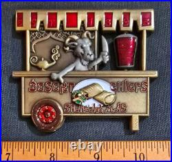 Amazing 3 USN Navy Chiefs Pride CPO Challenge Coin 5th Fleet Desert Chiefs