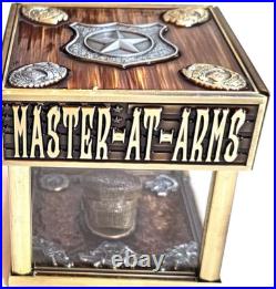 Amazing 3 USN Navy Security MA Rating Pride Challenge Coin MASTER AT ARMS