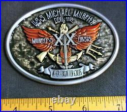 Amazing 3pc Navy USN Tribute Challenge Coins USS Michael Murphy (DDG-112)+Bonus+