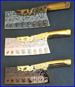 Amazing 3pc Set 4.5 USN Navy CS/MS Cleaver Rating Pride Challenge Coins