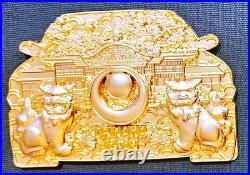 Amazing 4 Navy Chiefs Pride CPO Challenge Coin GTR Okinawa Gold