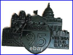 Amazing 4 Navy USN Chiefs CPO Recruiting Challenge Coin NRD Richmond Virginia
