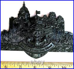 Amazing 4 Navy USN Chiefs CPO Recruiting Challenge Coin NRD Richmond Virginia