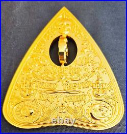 Amazing 4 Navy USN Chiefs Pride CPO Challenge Coin Ouija Gold