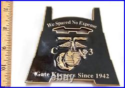 Amazing 4 USMC Marines Challenge Coin Marine Security Company Camp David