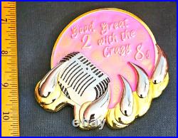 Amazing 4 USN Navy Chiefs Mess SCPO Challenge Coin BEASTMODE Pink