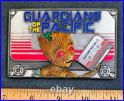 Amazing 4 USN Navy Chiefs Pride CPO Challenge Coin Guardians of the Pacific