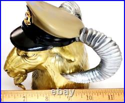 Amazing 5 Navy Chief Pride CPO Challenge Coin 2pc Anchor Holder Goat