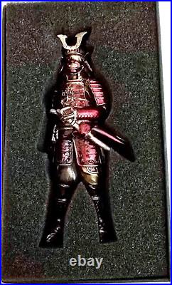 Amazing 5 Navy USN Chief Pride CPO Challenge Coin Standing 3D Warrior Red