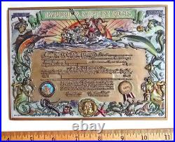 Amazing 6.5 Navy USN Commemorative Shellback Challenge Coin Metal Plaque
