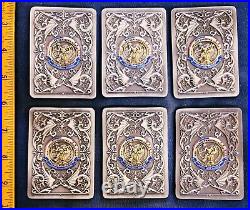 Amazing 6pc Card Set 3 Navy USN CPO Chiefs Challenge Coins ATG PACNORWEST