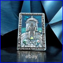 Amazing Red Rum Caribbean Division DEA / PRPD Challenge Coin
