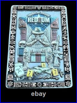 Amazing Red Rum Caribbean Division DEA / PRPD Challenge Coin