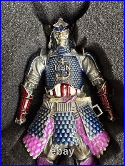 Amazing USN Navy SeniorChief Pride Challenge Coin Japan Samurai CPO MESS E8