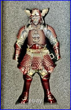 Amazing USN Navy SeniorChief Pride Challenge Coin Japan Samurai CPO MESS E8 #38