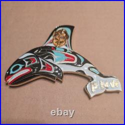 Amazing USN PNW Chiefs Mess SCPO Challenge Coin